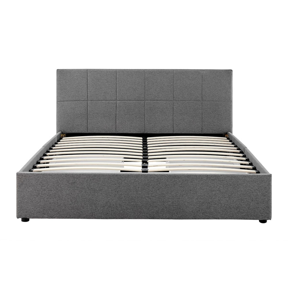 Theodore Storage Bed Frame with Drawers - King Charcoal Fast shipping On sale