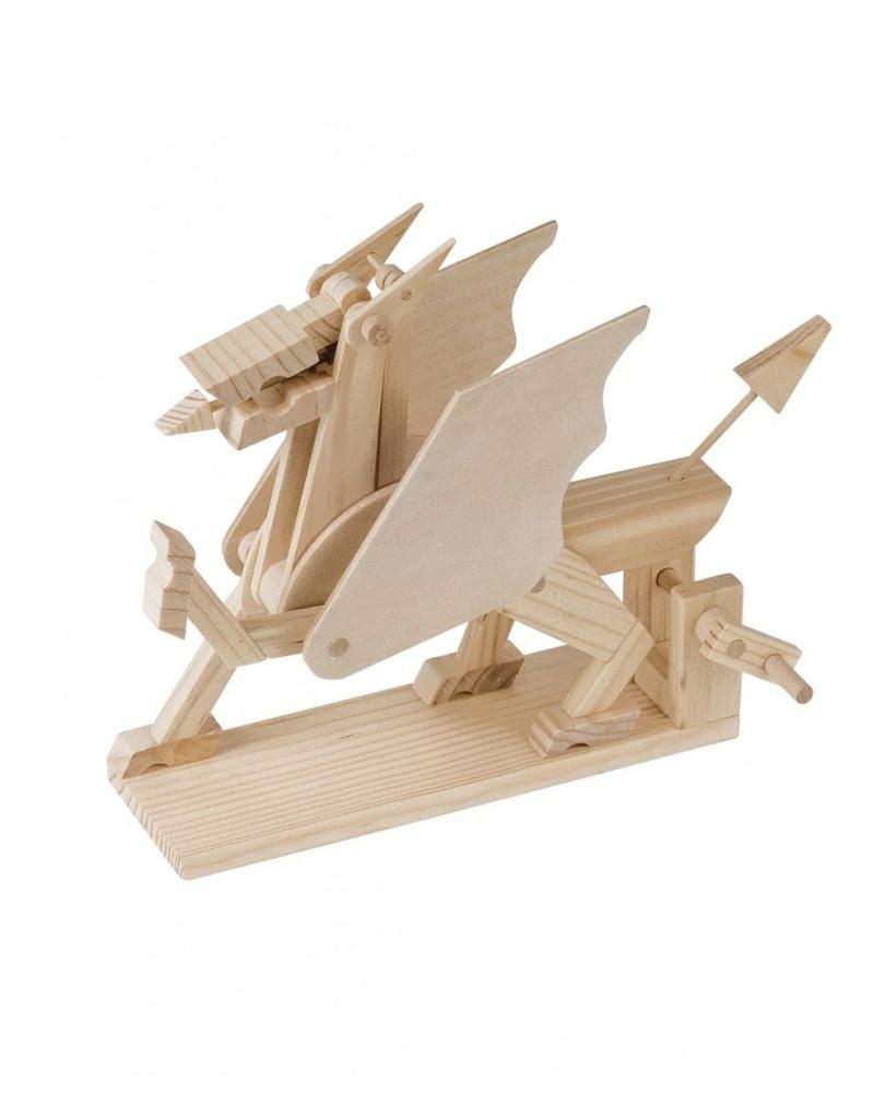 Timberkits Mechanical Wooden Model Kit Kids Toys Dragon Title Historical Fast shipping On sale