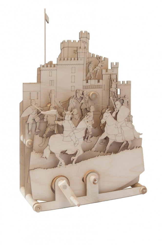 Timberkits Mechanical Wooden Model Kit Kids Toys Medieval Mayhem Title Historical Fast shipping On sale
