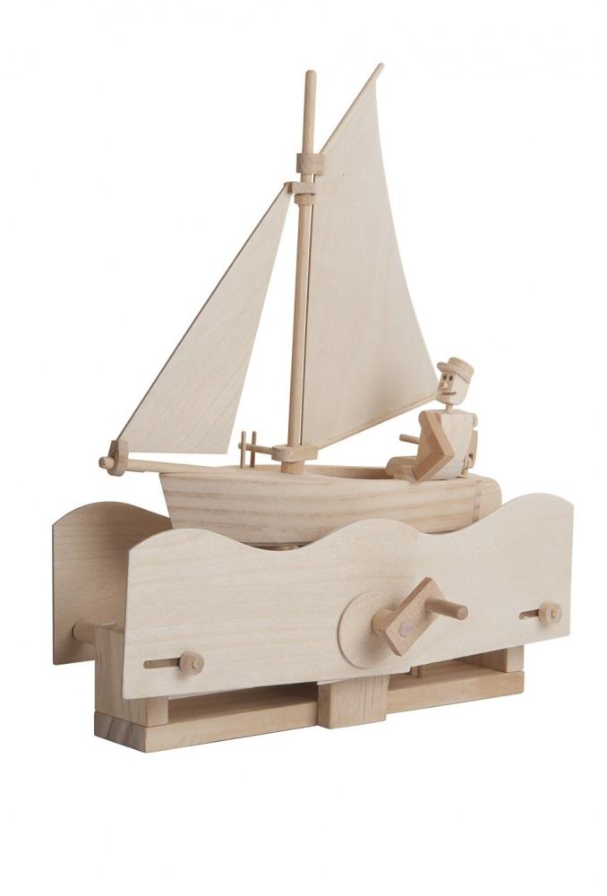 Timberkits Mechanical Wooden Model Kit Kids Toys Salty Sailor Title Historical Fast shipping On sale