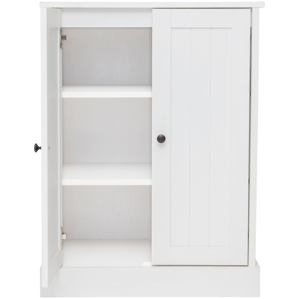 Tivoli 2-Door Multi Purpose Cupboard Storage Cabinet Lowboy - White Fast shipping On sale