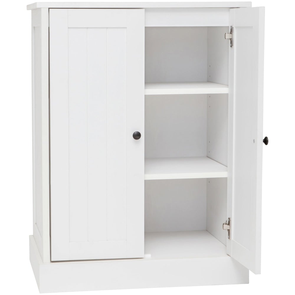 Tivoli 2-Door Multi Purpose Cupboard Storage Cabinet Lowboy - White Fast shipping On sale