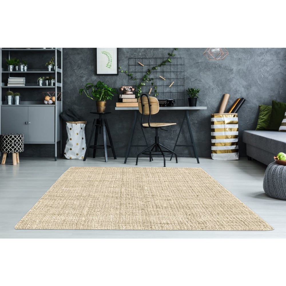 Tony Jute Hallway Runner - 400x80cm Bleached 400 x 80cm / Rug Fast shipping On sale