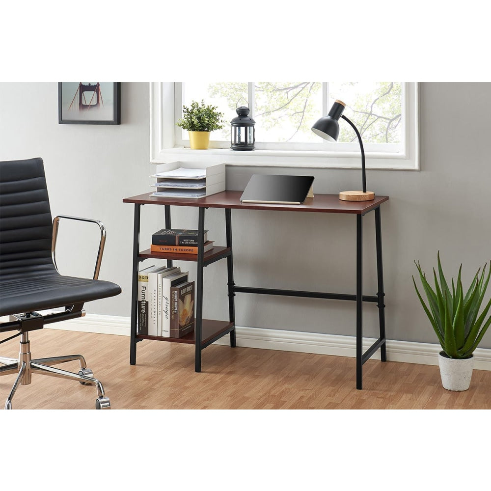 Toronto Computer Work Task Study Office Desk - Walnut/Black Walnut Fast shipping On sale