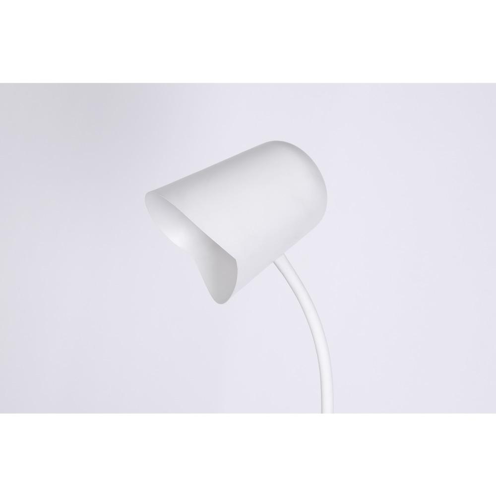 Torry Flexible Reading Slim Standing Floor Lamp - White Fast shipping On sale
