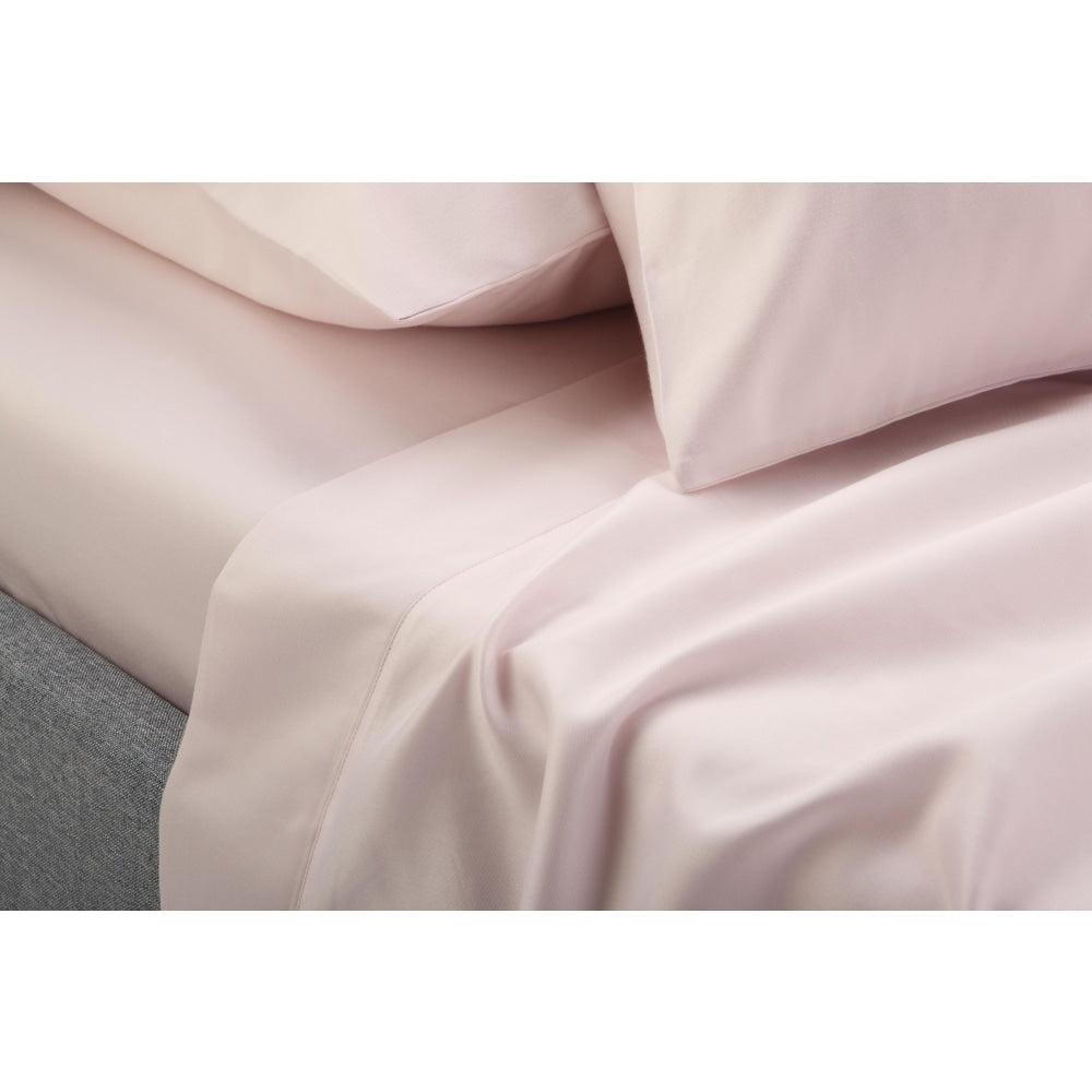 Trafalgar 1200TC Cotton Rich Bed Sheet Set - Blush King Fast shipping On sale