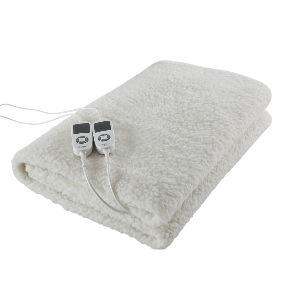 Trafalgar Multi-Zone Sherpa Fitted Electric Blanket - Single Fast shipping On sale