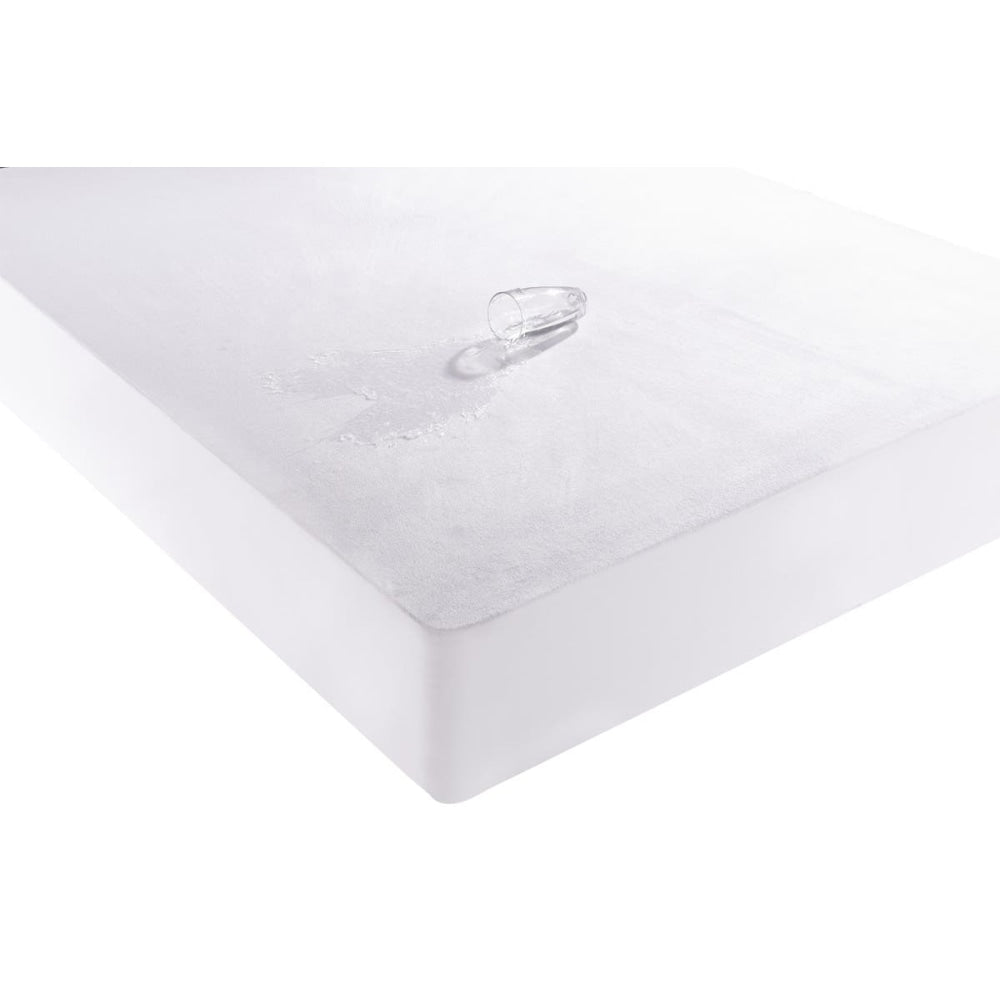 Trafalgar Waterproof Bamboo Fitted Mattress Protector - Single Fast shipping On sale