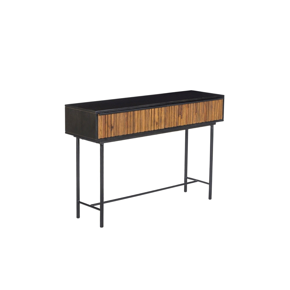 Tyson Hallway Console Hall Table W/ 2-Drawers - Black Fast shipping On sale