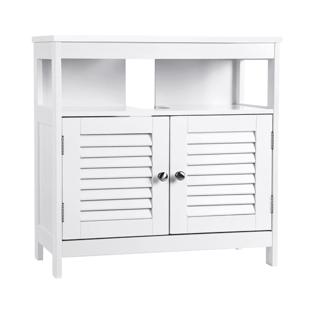 Vasagle Under Sink Cabinet with 2 Doors Open Compartment White Bathroom bathroom Fast shipping On sale