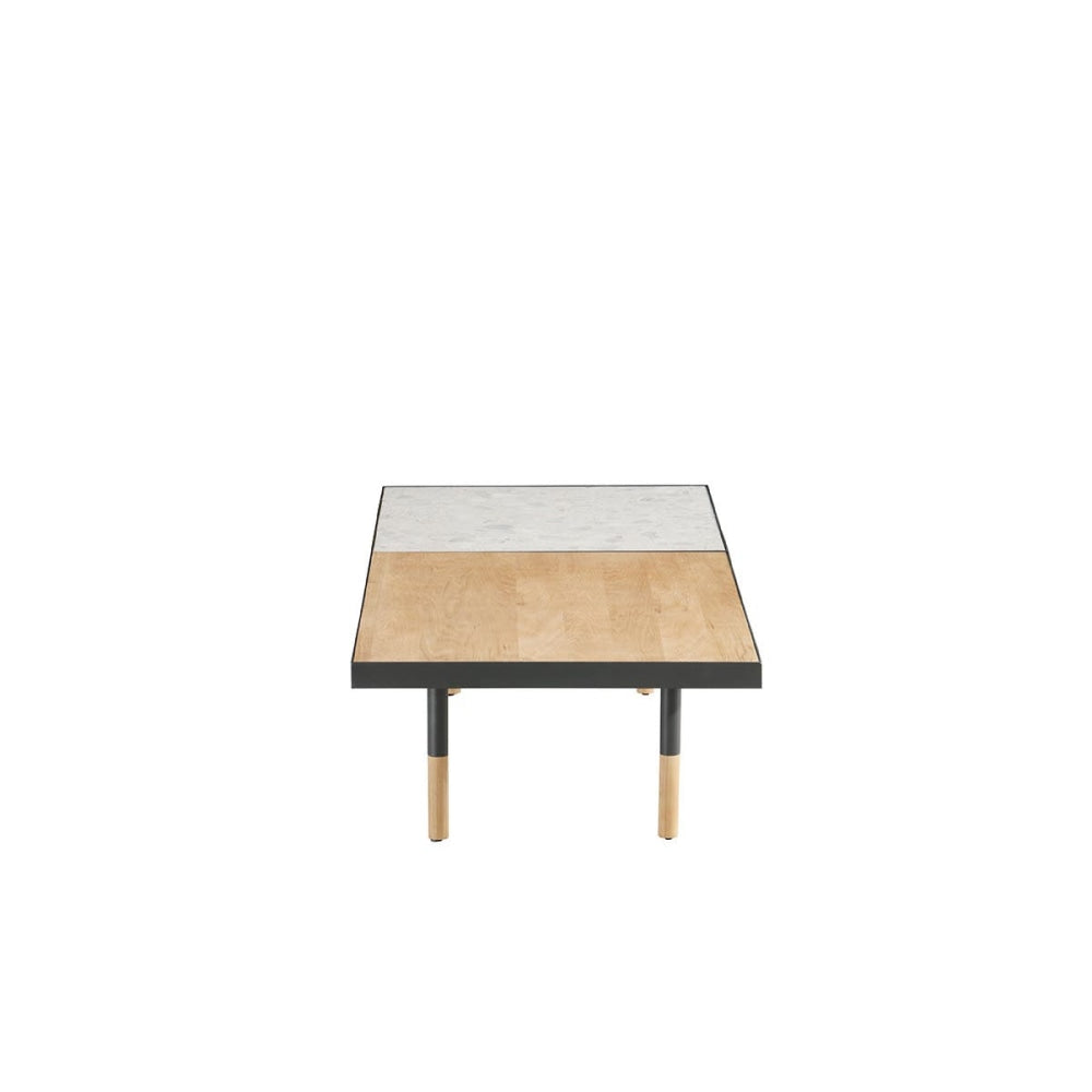 United Strangers Chelsea Coffee Table - Oak/White Terrazzo Fast shipping On sale