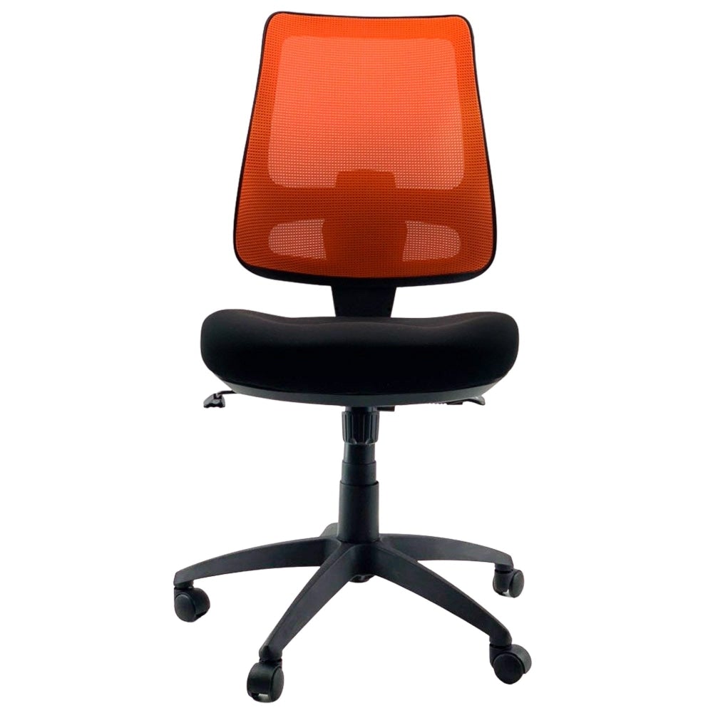VELOX ORANGE Mesh Bump Seat Comfort & Perfect Base Office Task Computer Chair - Black Orange Fast shipping On sale
