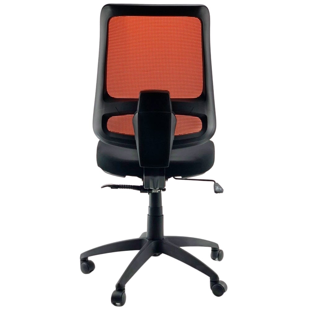 VELOX ORANGE Mesh Bump Seat Comfort & Perfect Base Office Task Computer Chair - Black Orange Fast shipping On sale