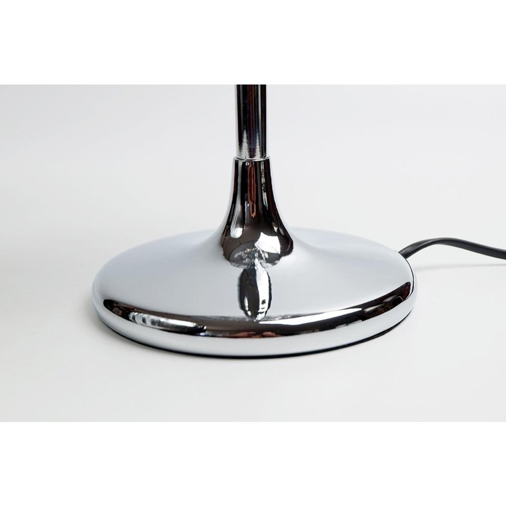 Venice Crystal Droplets Table Desk Lamp Chrome Base - Black String Shade Fast shipping On sale