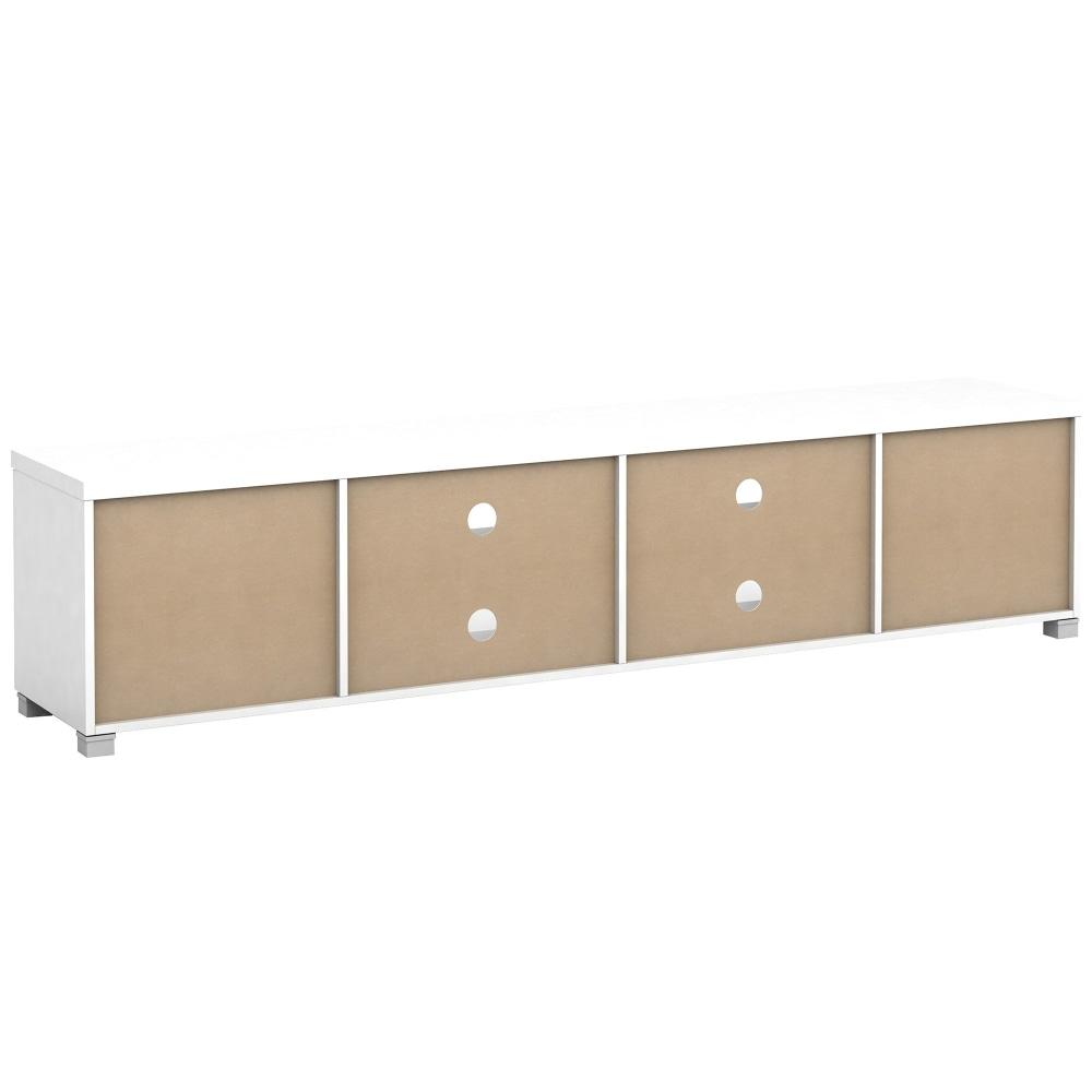 Verona TV Stand Entertainment Unit Storage Cabinet 200cm - High Gloss White Fast shipping On sale