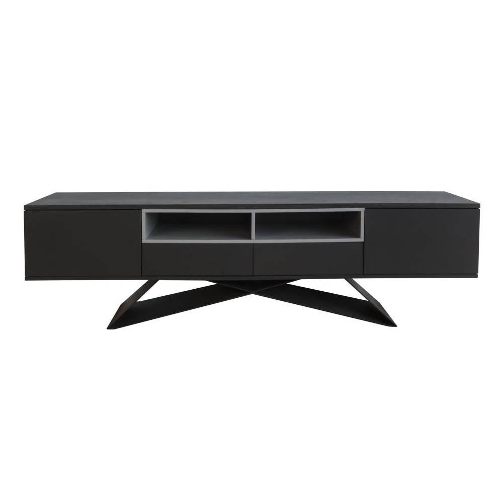 Vertia TV Stand Cabinet Entertainment Unit - Shadow Grey Fast shipping On sale