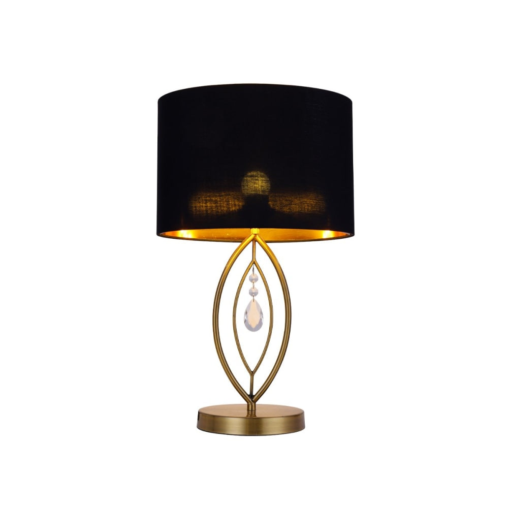 Victor Modern Elegant Table Lamp Desk Light - Brass & Black Fast shipping On sale