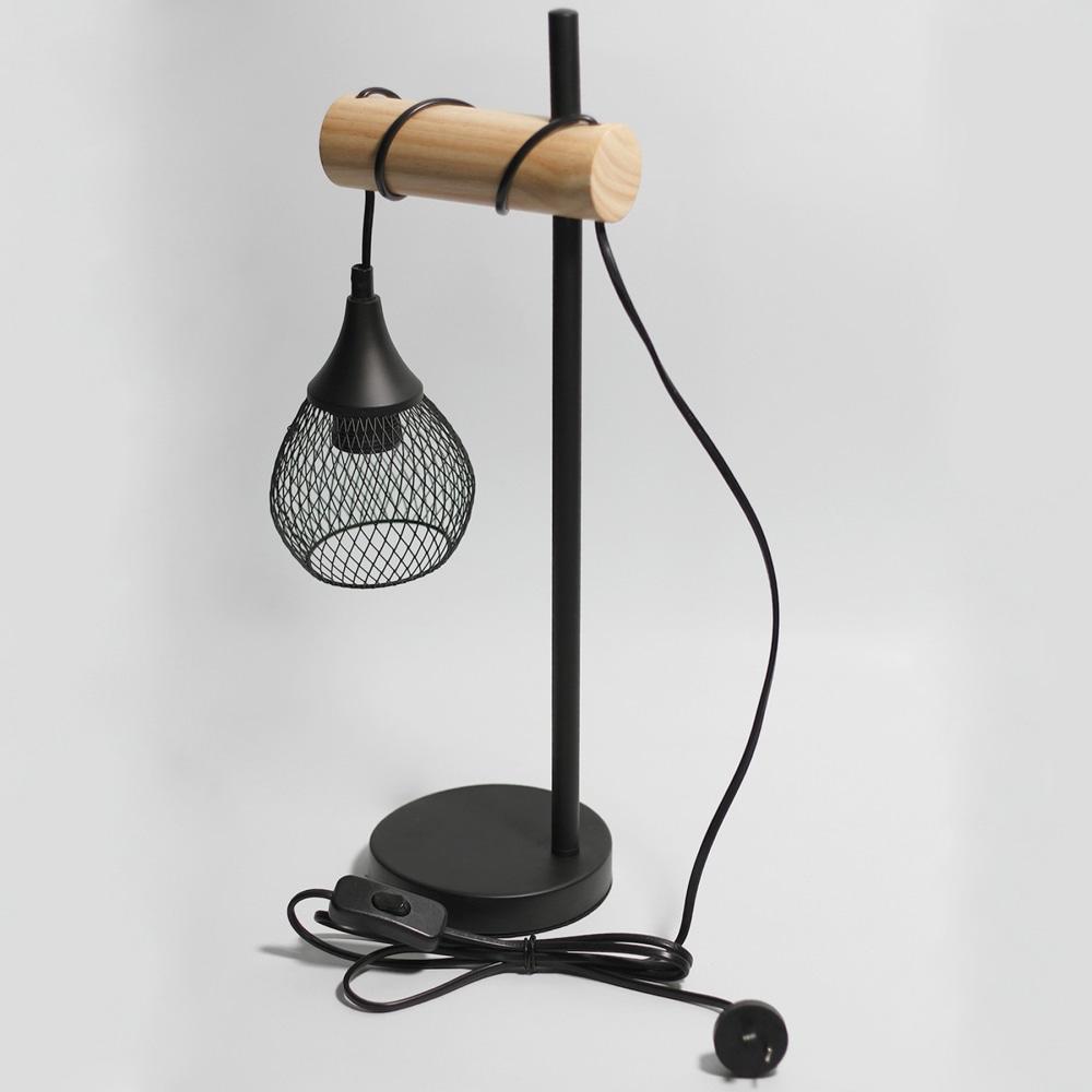 Vienna Table Desk Lamp Metal Base - Black Fast shipping On sale