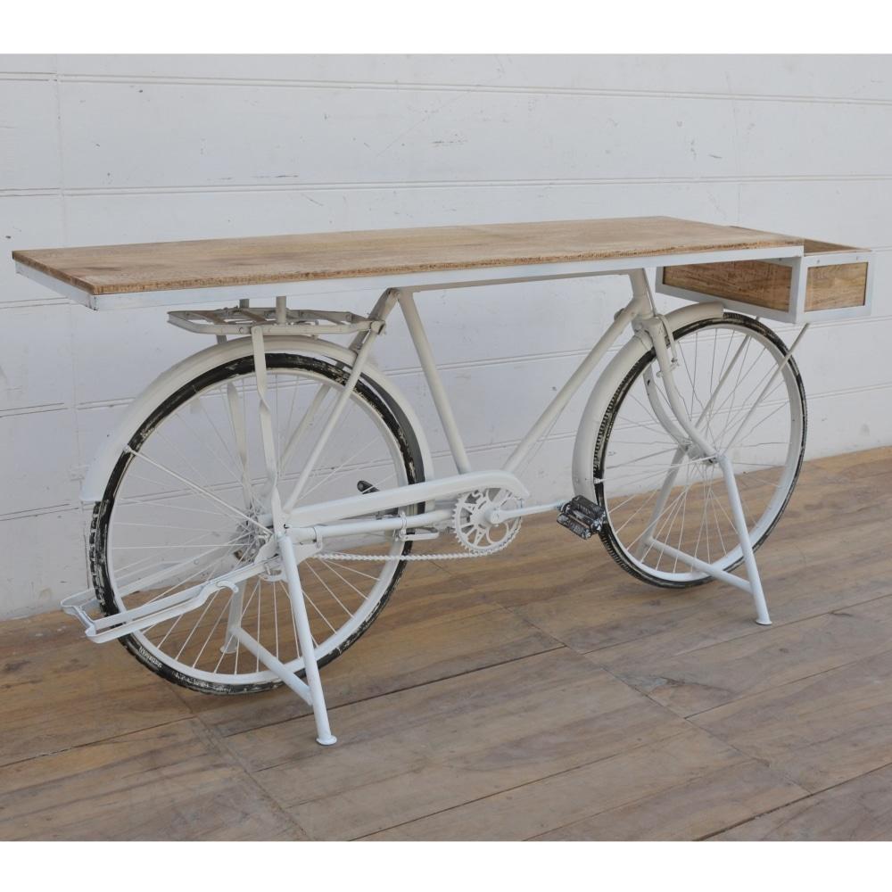 Vintage Rustic Bicycle Design Bar Kitchen Table Dining Fast shipping On sale