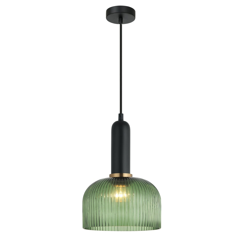 VINTAJ Pendant Lamp Light Interior ES Green Glass Dome OD200mm Fast shipping On sale