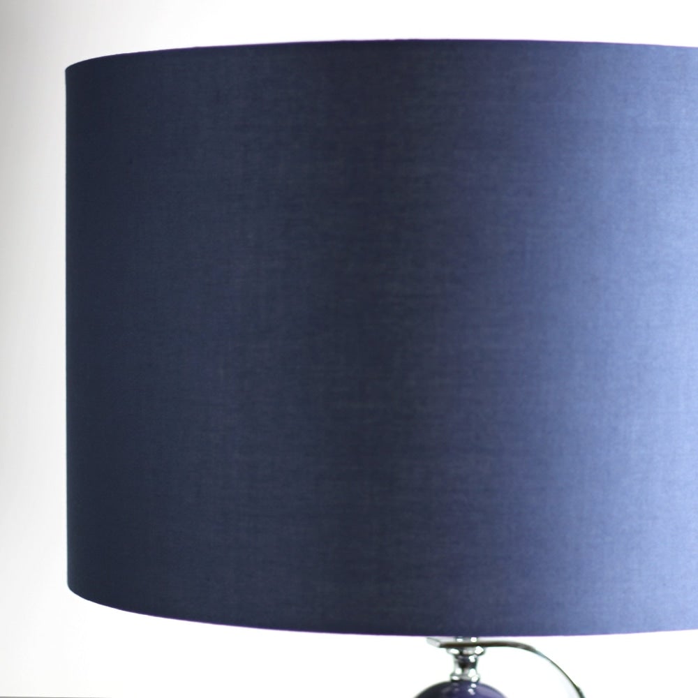 Virtue Modern Elegant Free Standing Reading Light Floor Lamp - Navy Fast shipping On sale