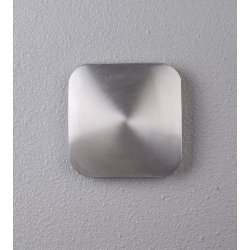 VOX Wall Light Surface Mounted Up/Down 9W Square Polished Alu 3000K IP54 737LM Lamp Fast shipping On sale