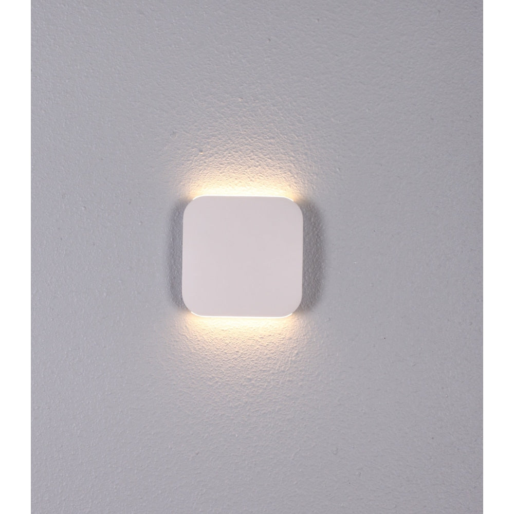 VOX Wall Light Surface Mounted Up/Down 9W Square Sand 3000K IP54 737LM Lamp Fast shipping On sale