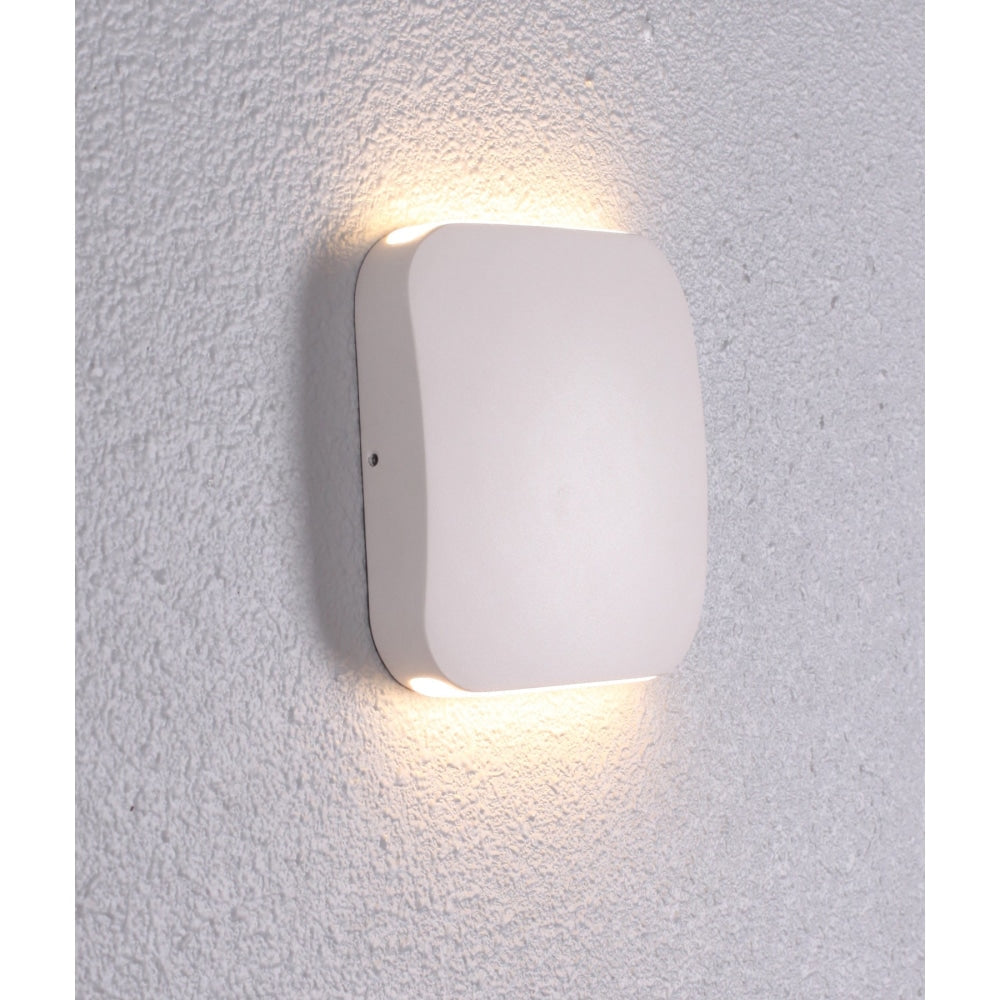 VOX Wall Light Surface Mounted Up/Down 9W Square Sand 3000K IP54 737LM Lamp Fast shipping On sale