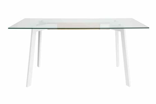 Vue Collection - Dining Table - Natural - White Fast shipping On sale