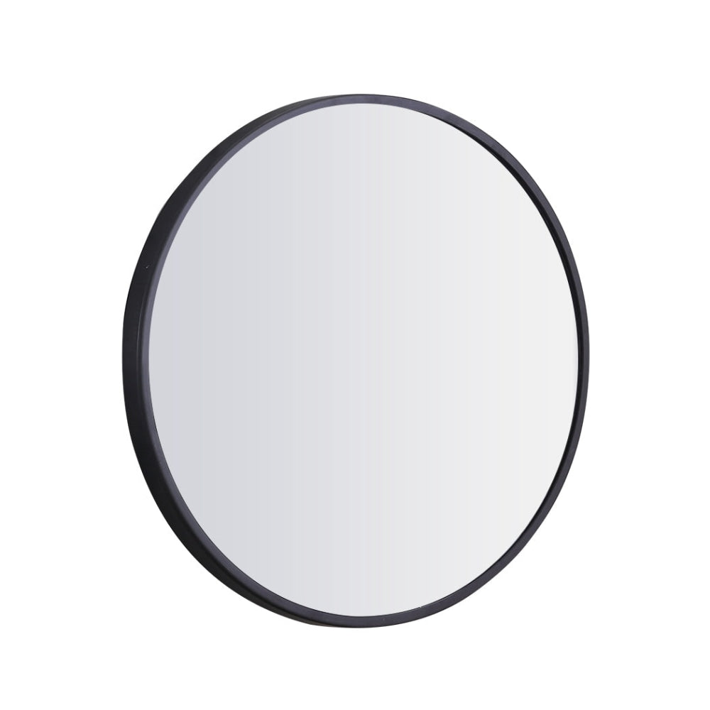 Wall Mirror Round Shaped Bathroom Makeup Mirrors Smooth Edge 60CM Fast shipping On sale
