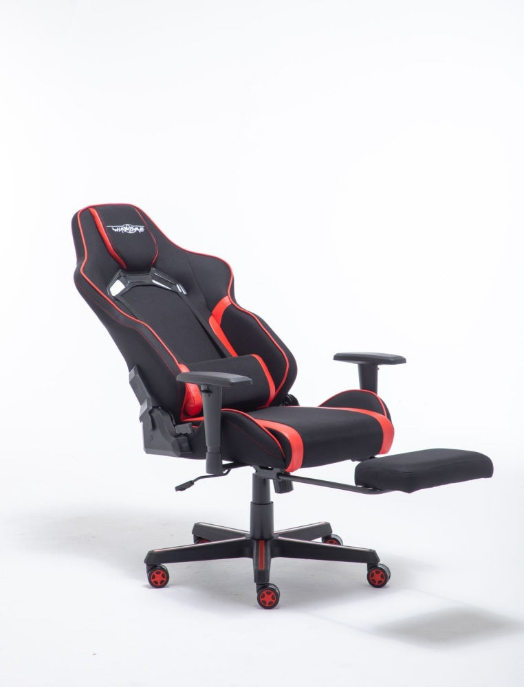 WarFrame Iron Man Gaming Computer Office Chair - Red Fast shipping On sale