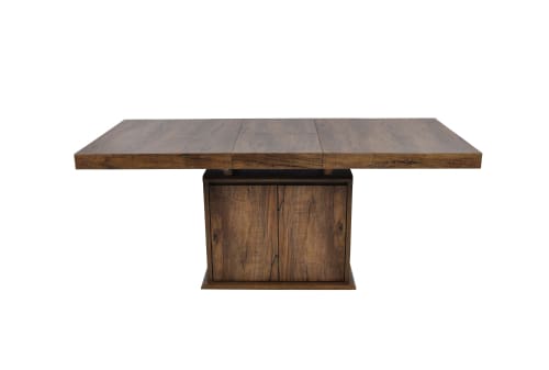 Windsor Extendable Dining Table 1.4-1.8m - Antique Oak Fast shipping On sale