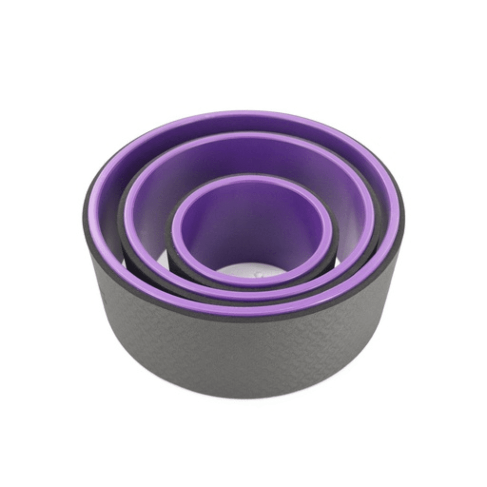 Yoga Wheel 3 Pieces Set Purple and Black Sports & Fitness Fast shipping On sale