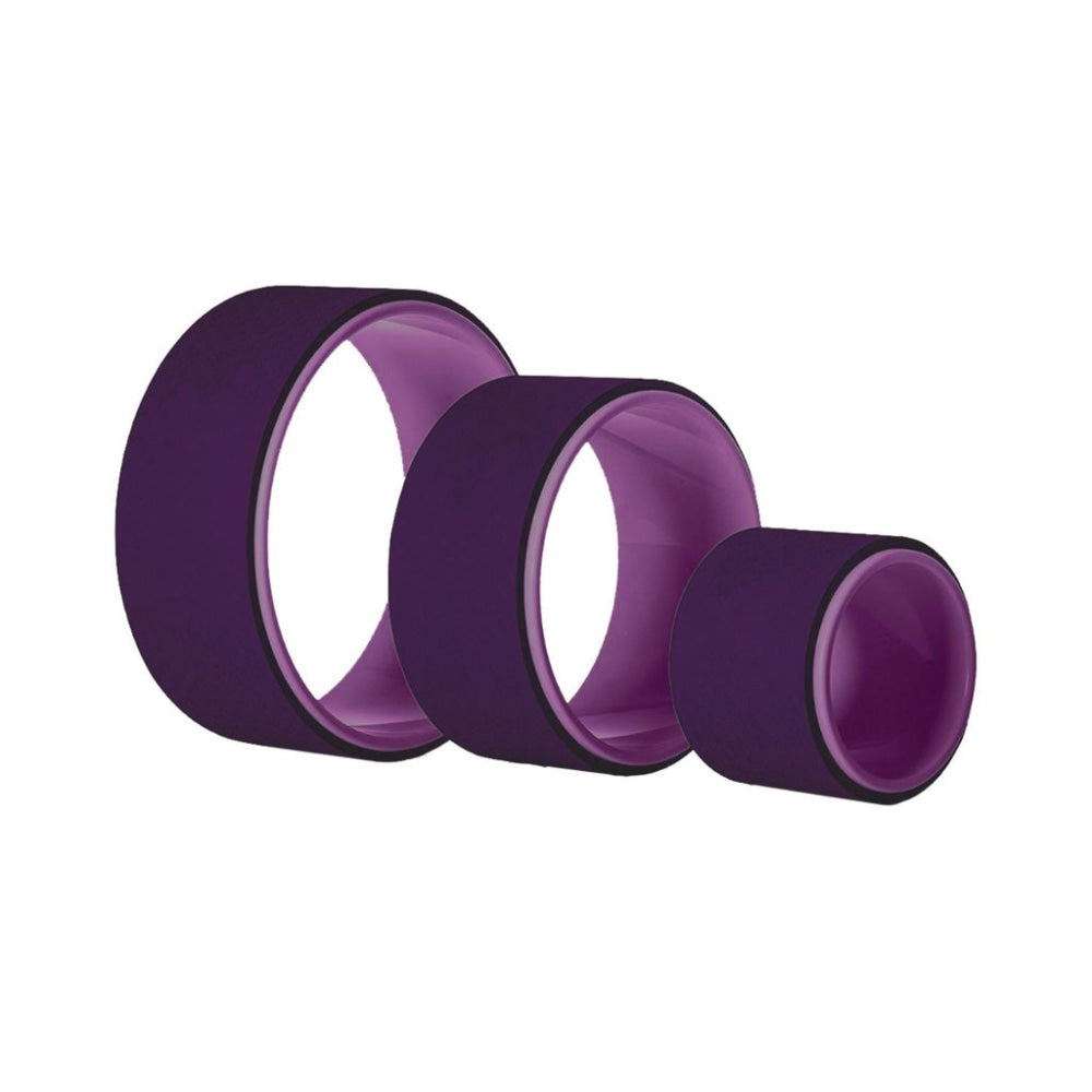 Yoga Wheel 3 Set (Purple) Sports & Fitness Fast shipping On sale