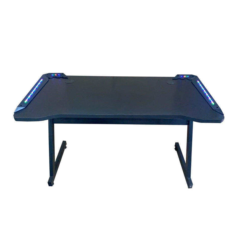 Modern LED Gaming Computer Home office Desk - Black Office Fast shipping On sale
