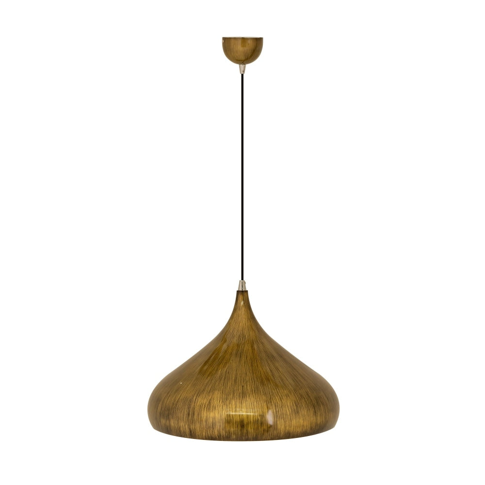 Zion Elegant Metal Dome Pendant Light Lamp - Antique Brass Fast shipping On sale