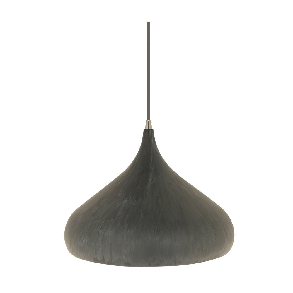 Zion Elegant Metal Dome Pendant Light Lamp - Cement Fast shipping On sale